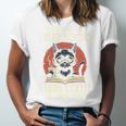 i Read Books And i Know Things Cat Reading Cat Coffee Books Unisex Jersey T-Shirt i Read Books And i Know Things Cat Reading Cat Coffee Books Unisex Jersey T-Shirt