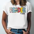 Reader I Am Bookworm Librarian I Heart Read Book Lover Unisex Jersey T-Shirt Reader I Am Bookworm Librarian I Heart Read Book Lover Unisex Jersey T-Shirt
