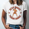 Reading Book Lover Boxer Boxing Lover Read Books Throw Hooks Unisex Jersey T-Shirt