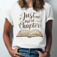 Reading Book Lover Club Librarian Just One More Chapter Unisex Jersey T-Shirt Reading Book Lover Club Librarian Just One More Chapter Unisex Jersey T-Shirt