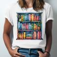 Reading And Bookcase Magic Book Premium Unisex Jersey T-Shirt