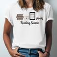 Reading Season Book Lover Librarian Cozy Bookworm Unisex Jersey T-Shirt Reading Season Book Lover Librarian Cozy Bookworm Unisex Jersey T-Shirt