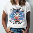 Reading Is Snow Much Fun Snowflake Book Lovers Winter Theme Premium Tri-Blend Unisex Jersey T-Shirt Reading Is Snow Much Fun Snowflake Book Lovers Winter Theme Premium Tri-Blend Unisex Jersey T-Shirt