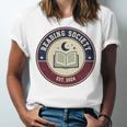 Reading Society Est 2024 Vintage Book Club Unisex Jersey T-Shirt