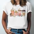 Reading Tea Coffee And Books Unisex Jersey T-Shirt Reading Tea Coffee And Books Unisex Jersey T-Shirt
