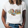 I Rescue Book Trapped In The Bookstore I'm Not A Hoarder Premium Tri-Blend Unisex Jersey T-Shirt I Rescue Book Trapped In The Bookstore I'm Not A Hoarder Premium Tri-Blend Unisex Jersey T-Shirt