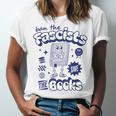 Save The Books Ban Fascists Stand For Book Readers Unisex Jersey T-Shirt