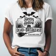 Sleepy Hollow Dead And Breakfast Please Book A Head Unisex Jersey T-Shirt Sleepy Hollow Dead And Breakfast Please Book A Head Unisex Jersey T-Shirt