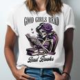 Smut Book Reading Smutty Good That Girls Read Bad Books Unisex Jersey T-Shirt Smut Book Reading Smutty Good That Girls Read Bad Books Unisex Jersey T-Shirt
