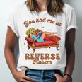 Smut Reader You Had Me At Reverse Harem Spicy Grey Book Unisex Jersey T-Shirt
