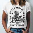 Smut Reader Skeleton Book Lover Dark Humor Art Premium Tri-Blend Unisex Jersey T-Shirt Smut Reader Skeleton Book Lover Dark Humor Art Premium Tri-Blend Unisex Jersey T-Shirt
