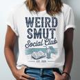 Spicy Romance Book Reader Fan Weird Smut Social Club Unisex Jersey T-Shirt