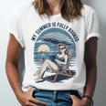 My Summer Is Fully Booked Fun Girls Summer Book Lovers Unisex Jersey T-Shirt My Summer Is Fully Booked Fun Girls Summer Book Lovers Unisex Jersey T-Shirt