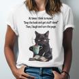 At Times I Think To Myself Drop The Book And Get Stuff Done Unisex Jersey T-Shirt At Times I Think To Myself Drop The Book And Get Stuff Done Unisex Jersey T-Shirt
