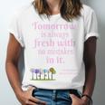 Tomorrow Is Fresh Anne Of Green Gables Book Quote Shirt Premium Tri-Blend Unisex Jersey T-Shirt Tomorrow Is Fresh Anne Of Green Gables Book Quote Shirt Premium Tri-Blend Unisex Jersey T-Shirt