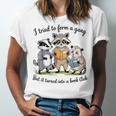 I Tried To Form A Gang But It Turned Into A Book-Club Reader Unisex Jersey T-Shirt I Tried To Form A Gang But It Turned Into A Book-Club Reader Unisex Jersey T-Shirt