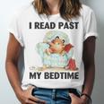 Vintage I Read Past My Bedtime Cute Sleeping Bear Book Lover Unisex Jersey T-Shirt Vintage I Read Past My Bedtime Cute Sleeping Bear Book Lover Unisex Jersey T-Shirt