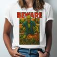 Zombie Tee Horror Movie Poster Vintage Comic Book Graphic Premium Unisex Jersey T-Shirt