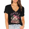 13th Birthday Chapter 13 Birthday Shirt Girls Book Lover Women's Jersey Short Sleeve Deep V-Neck Tshirt 13th Birthday Chapter 13 Birthday Shirt Girls Book Lover Women's Jersey Short Sleeve Deep V-Neck Tshirt