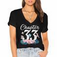 1988 Happy Birthday Chapter 33 Year Old Women Book Lover Women's Jersey Short Sleeve Deep V-Neck Tshirt 1988 Happy Birthday Chapter 33 Year Old Women Book Lover Women's Jersey Short Sleeve Deep V-Neck Tshirt