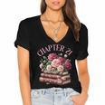 21st Birthday Chapter 21 Birthday Shirt Women Book Lover Women's Jersey Short Sleeve Deep V-Neck Tshirt 21st Birthday Chapter 21 Birthday Shirt Women Book Lover Women's Jersey Short Sleeve Deep V-Neck Tshirt