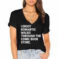 Best Comic Book Art For Men Women Comic Book Comics Lover Women's Jersey Short Sleeve Deep V-Neck Tshirt Best Comic Book Art For Men Women Comic Book Comics Lover Women's Jersey Short Sleeve Deep V-Neck Tshirt