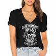 Book Lover Dark Romance Readers Society Smut Reader Women Women's Jersey Short Sleeve Deep V-Neck Tshirt Book Lover Dark Romance Readers Society Smut Reader Women Women's Jersey Short Sleeve Deep V-Neck Tshirt