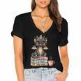 Book Lover Stay Weird Be Kind Read Books Baby Dragon Women's Jersey Short Sleeve Deep V-Neck Tshirt Book Lover Stay Weird Be Kind Read Books Baby Dragon Women's Jersey Short Sleeve Deep V-Neck Tshirt