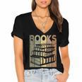 Book Reader Vintage Bookworm Retro Book Lover Women's Jersey Short Sleeve Deep V-Neck Tshirt Book Reader Vintage Bookworm Retro Book Lover Women's Jersey Short Sleeve Deep V-Neck Tshirt