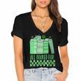 All Booked For St Patrick's Day Book Lover Lucky Shamrock Women's Jersey Short Sleeve Deep V-Neck Tshirt All Booked For St Patrick's Day Book Lover Lucky Shamrock Women's Jersey Short Sleeve Deep V-Neck Tshirt