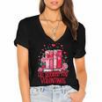 All Booked For Valentines Book Lovers Teacher Valentines Women's Jersey Short Sleeve Deep V-Neck Tshirt All Booked For Valentines Book Lovers Teacher Valentines Women's Jersey Short Sleeve Deep V-Neck Tshirt