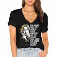 Books Called Immoral World's Shame Dorian Gray Oscar Wilde Women's Jersey Short Sleeve Deep V-Neck Tshirt