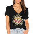 Born To Read Books Forced To Read Emails Book Lovers Women's Jersey Short Sleeve Deep V-Neck Tshirt Born To Read Books Forced To Read Emails Book Lovers Women's Jersey Short Sleeve Deep V-Neck Tshirt