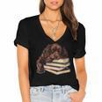 Boykin Spaniel Books Dog Breed Graphic Women's Jersey Short Sleeve Deep V-Neck Tshirt Boykin Spaniel Books Dog Breed Graphic Women's Jersey Short Sleeve Deep V-Neck Tshirt