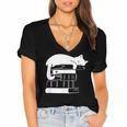 Cat Book Books And Cats Cat Lover Cat Mom Book Lovers Women's Jersey Short Sleeve Deep V-Neck Tshirt Cat Book Books And Cats Cat Lover Cat Mom Book Lovers Women's Jersey Short Sleeve Deep V-Neck Tshirt