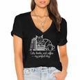 Cats Books And Coffee – My Perfect Day Cat Lover Women's Jersey Short Sleeve Deep V-Neck Tshirt