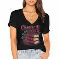 Chapter 31 Gothic 31st Birthday Book Lover Dark Romance Women's Jersey Short Sleeve Deep V-Neck Tshirt Chapter 31 Gothic 31st Birthday Book Lover Dark Romance Women's Jersey Short Sleeve Deep V-Neck Tshirt