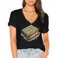 Cool Holy Bible Book Costume For Man And Woman Women's Jersey Short Sleeve Deep V-Neck Tshirt