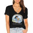 Corduroy A Very Special Bear Illustrated Children's Book Women's Jersey Short Sleeve Deep V-Neck Tshirt