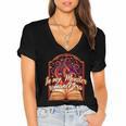 Dark Romance Smut Reader Spicy Book In My Monster Romance Women's Jersey Short Sleeve Deep V-Neck Tshirt