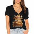 Dream Like Martin Floral Book History Month Women Men Women's Jersey Short Sleeve Deep V-Neck Tshirt Dream Like Martin Floral Book History Month Women Men Women's Jersey Short Sleeve Deep V-Neck Tshirt