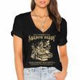 Fantasy Romantasy Book Shadow Daddy Readers Society Women's Jersey Short Sleeve Deep V-Neck Tshirt Fantasy Romantasy Book Shadow Daddy Readers Society Women's Jersey Short Sleeve Deep V-Neck Tshirt