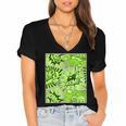 Green Comic Book Green Graphic Women's Jersey Short Sleeve Deep V-Neck Tshirt Green Comic Book Green Graphic Women's Jersey Short Sleeve Deep V-Neck Tshirt