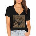 Iliad Odyssey Homer Ancient Greek History Book Odyssey Women's Jersey Short Sleeve Deep V-Neck Tshirt Iliad Odyssey Homer Ancient Greek History Book Odyssey Women's Jersey Short Sleeve Deep V-Neck Tshirt