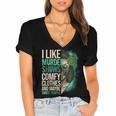 Introverted Murder Shows True Crime Lovers Introvert Women's Jersey Short Sleeve Deep V-Neck Tshirt Introverted Murder Shows True Crime Lovers Introvert Women's Jersey Short Sleeve Deep V-Neck Tshirt