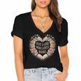 Just a Girl Who Loves Books Book Lover Librarian For Women Women's Jersey Short Sleeve Deep V-Neck Tshirt