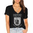 Knight Cat Defend Your Public Library Book Lover Women's Jersey Short Sleeve Deep V-Neck Tshirt Knight Cat Defend Your Public Library Book Lover Women's Jersey Short Sleeve Deep V-Neck Tshirt