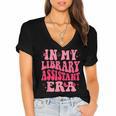 Librarian Assistant Shirt Books Reader Library Assistant Women's Jersey Short Sleeve Deep V-Neck Tshirt Librarian Assistant Shirt Books Reader Library Assistant Women's Jersey Short Sleeve Deep V-Neck Tshirt