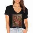 Little Women Book Cover Women's Jersey Short Sleeve Deep V-Neck Tshirt Little Women Book Cover Women's Jersey Short Sleeve Deep V-Neck Tshirt