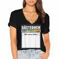 Meine Jugendweihe Guest Book Colourful Wir Waren Dabei MäDchen German Women's Jersey Short Sleeve Deep V-Neck Tshirt Meine Jugendweihe Guest Book Colourful Wir Waren Dabei MäDchen German Women's Jersey Short Sleeve Deep V-Neck Tshirt